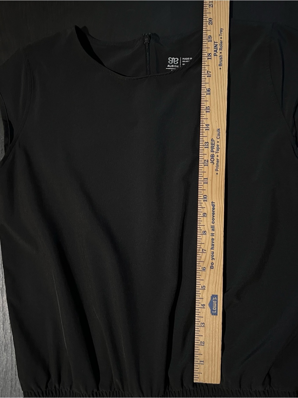 Albion Fit Jetsetter Jumpsuit Crop Jogger Black Medium - Picture 9 of 12